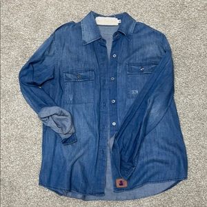 Denim shirt jeans pirate booty size small